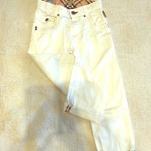 Burberry girls signature jeans